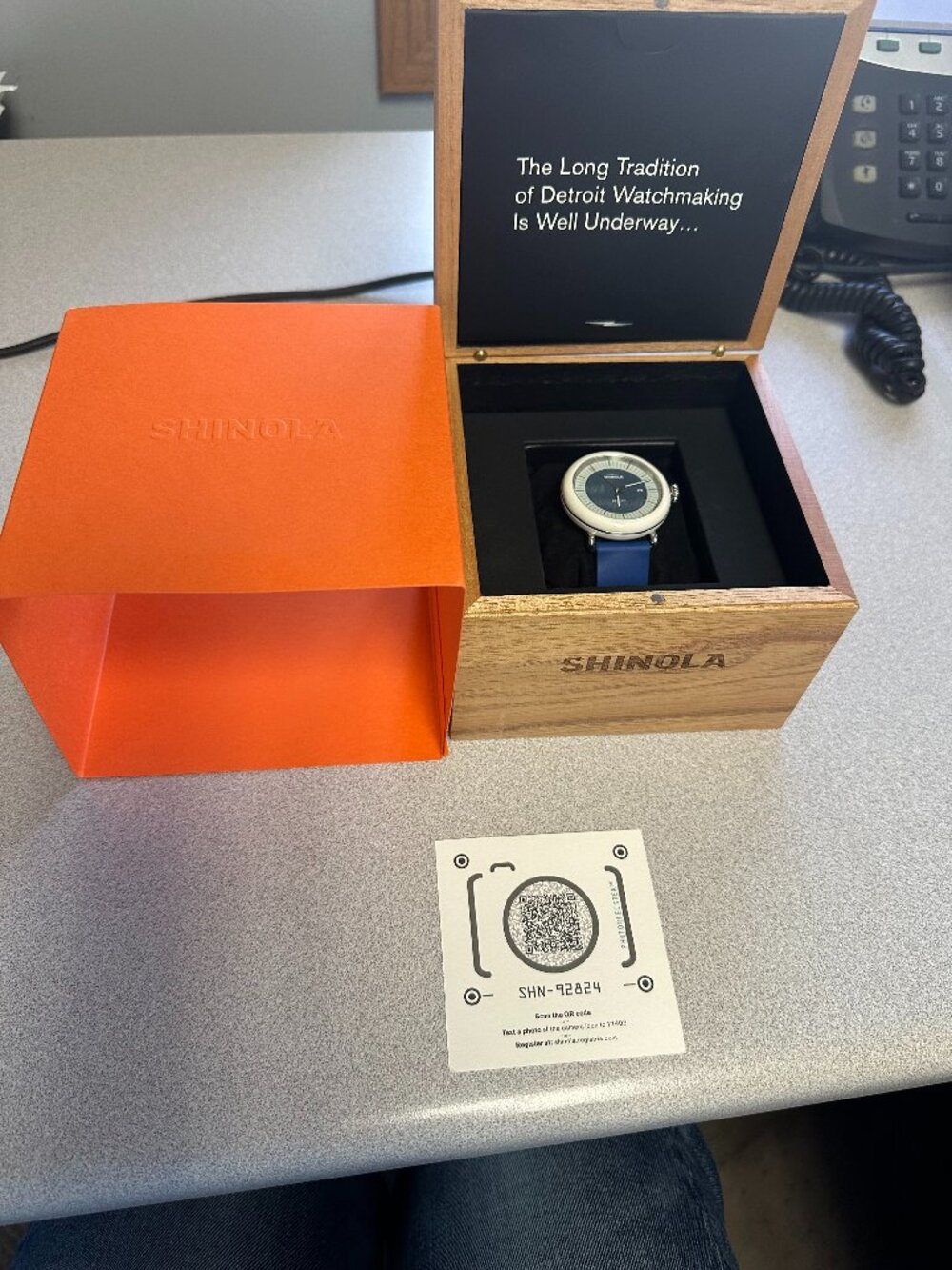 Shinola Detrola NWT